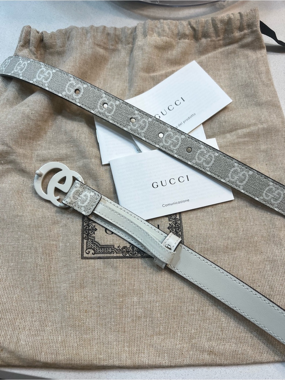 Gucci Leather Belt